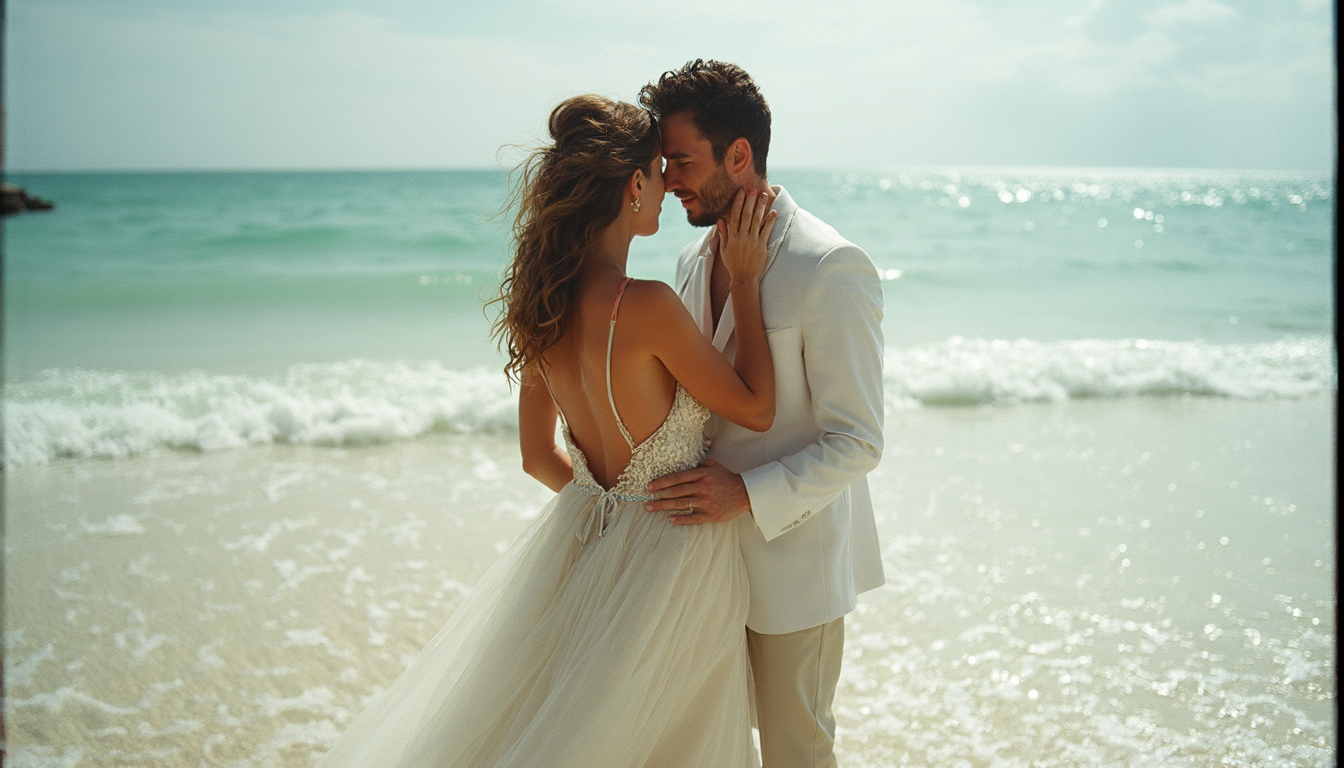 couple at a beach