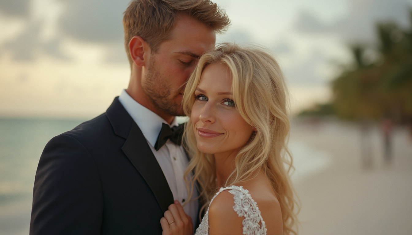 couple at a beach